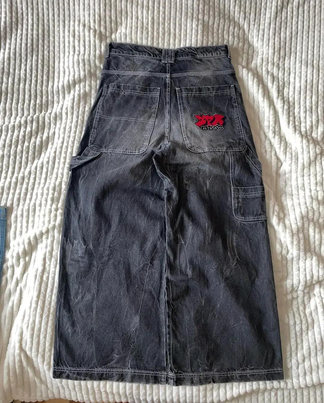 JNCO 3PM Wexwear  Ƽ  混 û, Y2K Ż ϶ ũ ƮƮ ĳ־  ̵ 